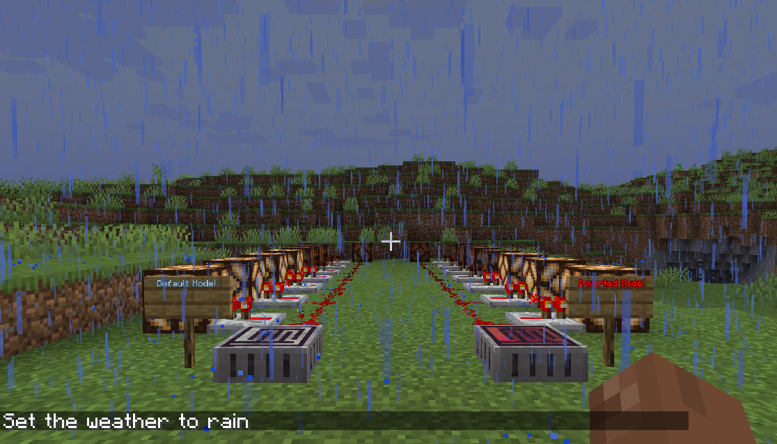 Sensors in rain