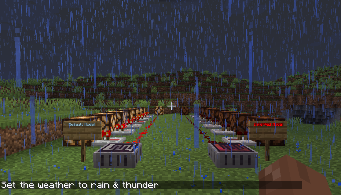 Sensors in thunder.