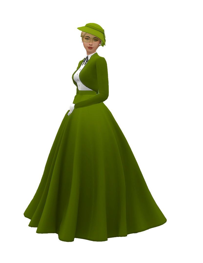 Helena Historical Dress - The Sims 4 Create a Sim - CurseForge