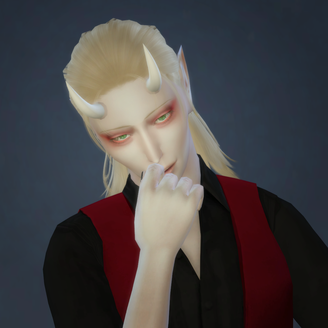 Horns - Oni 01 - The Sims 4 Create a Sim - CurseForge