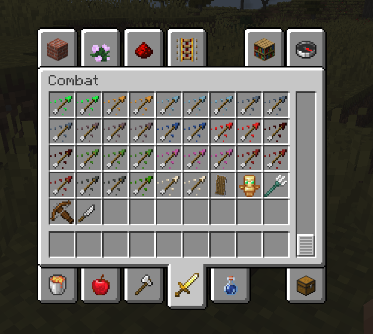 Combat Creative Tab