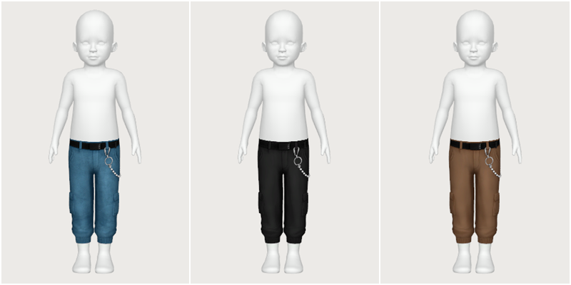jeon cargos - toddler - The Sims 4 Create a Sim - CurseForge