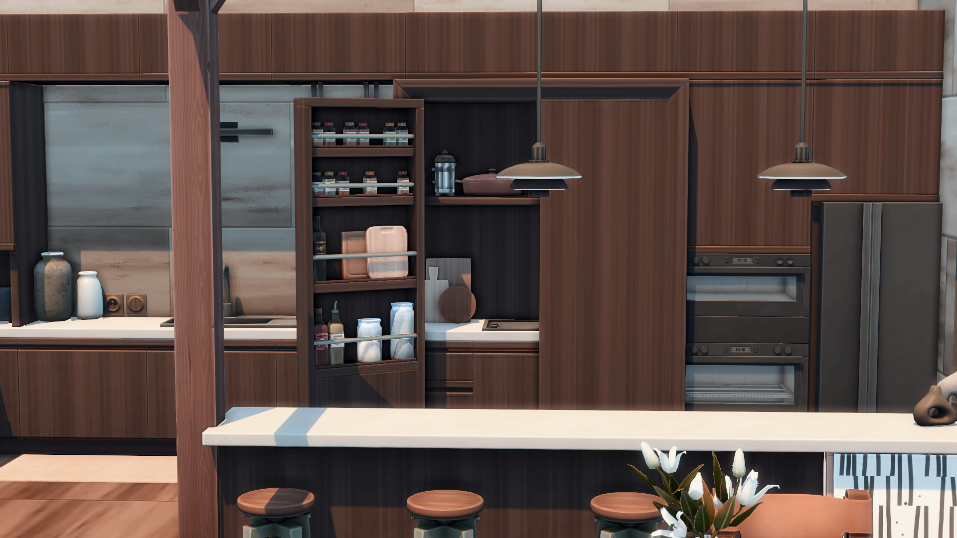 Pierisim - DAVID's APARTMENT - The Kitchen - The Sims 4 Build / Buy -  CurseForge