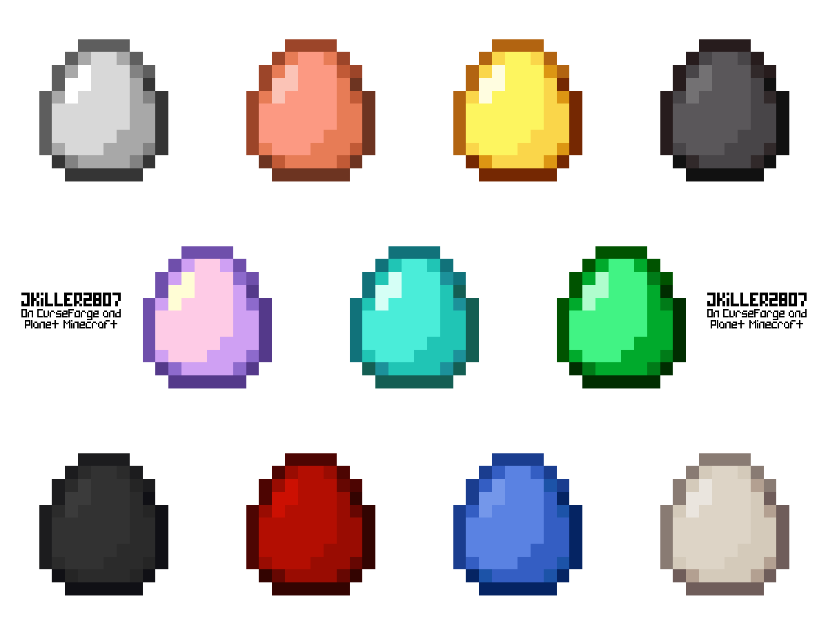 All Egg Ores