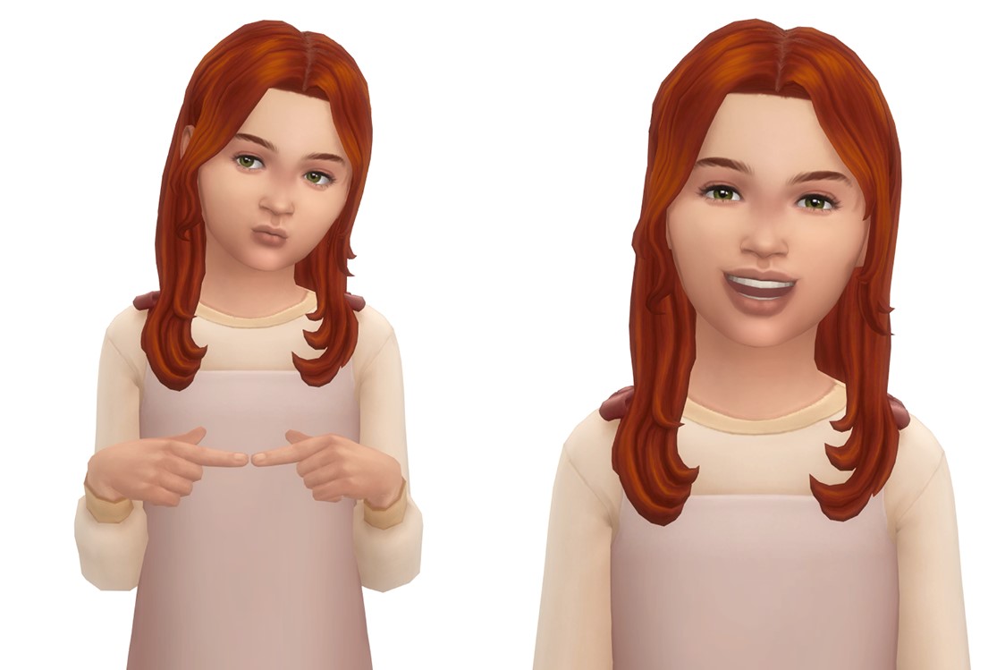 QICC - Cynthia Hair - The Sims 4 Create a Sim - CurseForge