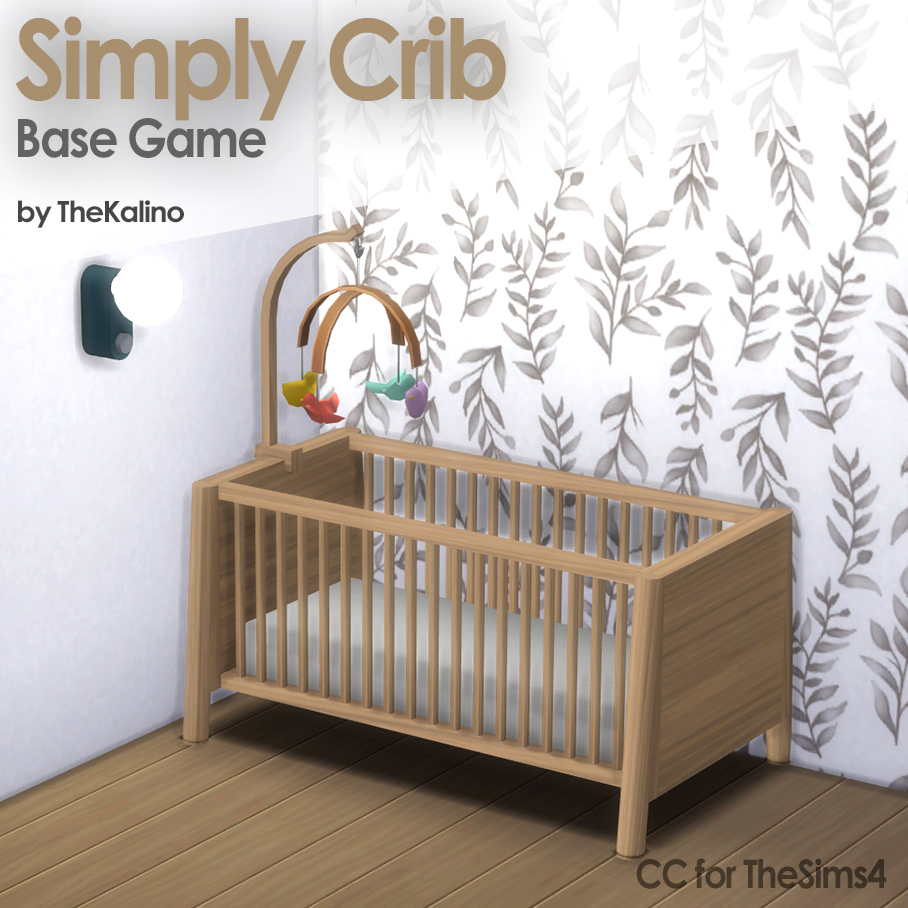 Simply Crib The Sims 4 Build / Buy