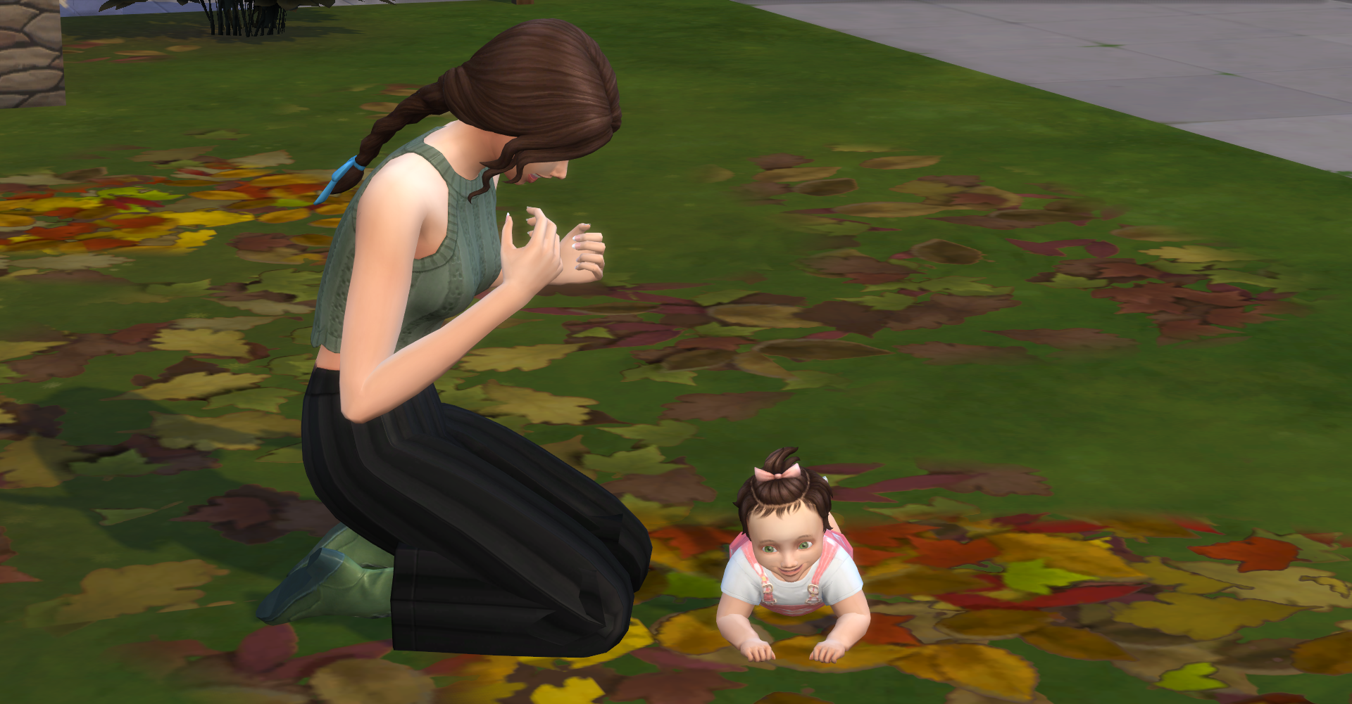 Invisible tummy time mat default replacement Screenshots The Sims 4