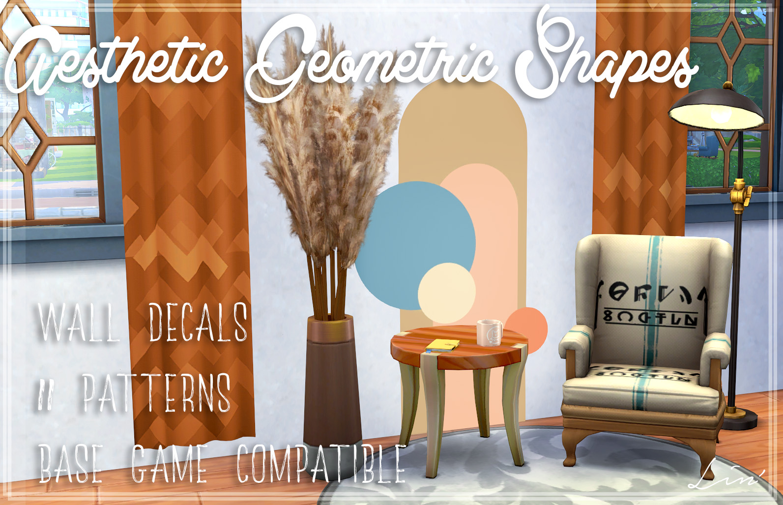 Aesthetics Shapes Wall Decals Gallery The Sims 4 Build Buy Aesthetics Shapes Wall Decals Gallery The Sims 4 Build Buy