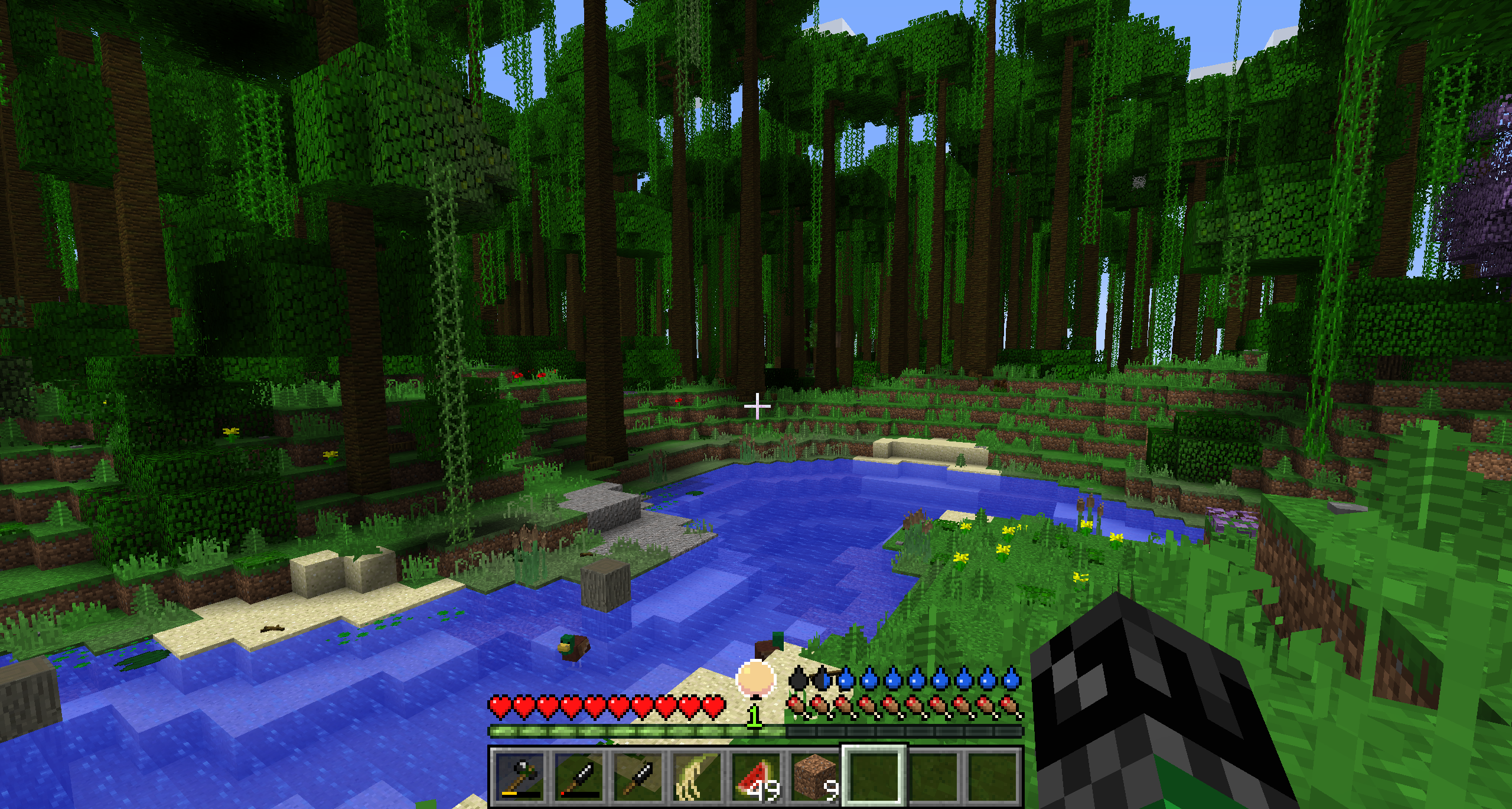 Alpha test, jungle spawn exploration.