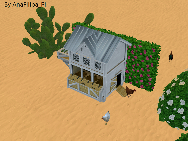 Chicken Coop By AnaFilipa_Pi The Sims 4 Build / Buy