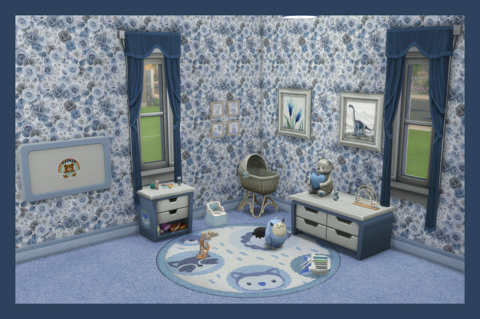 Wallpaper 1 in game decorating idea