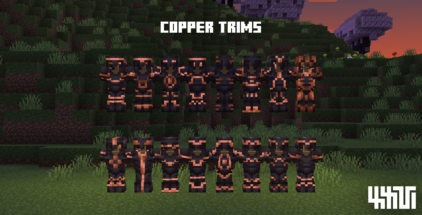XXVI s Shiny Armor Trims Screenshots Resource Packs Minecraft