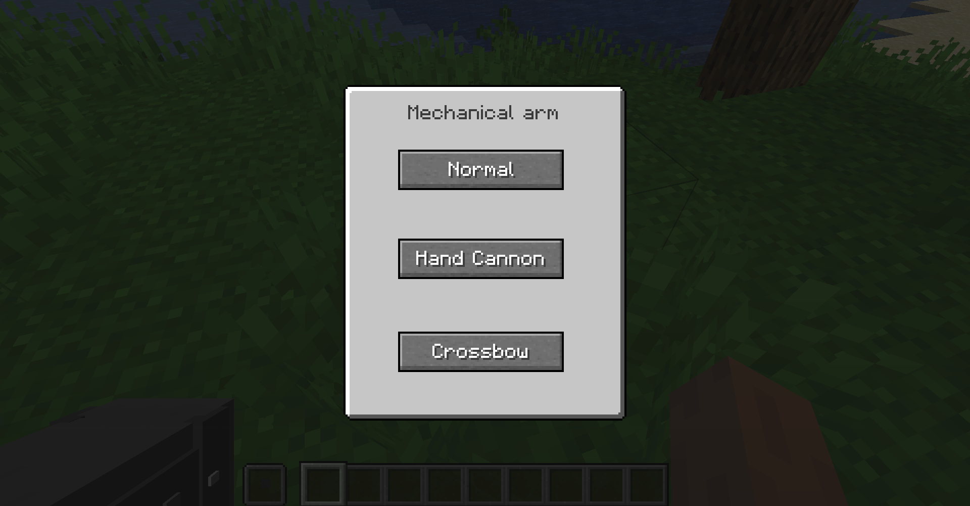 Mechanical hand GUI