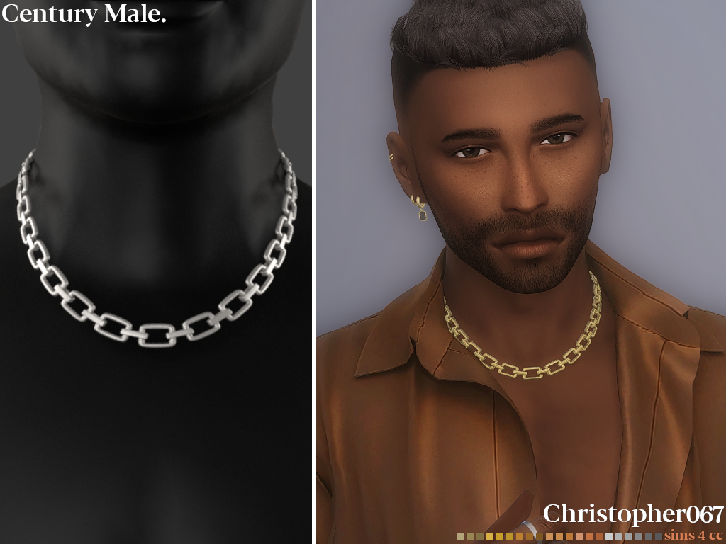 Century Necklace - Male - The Sims 4 Create a Sim - CurseForge