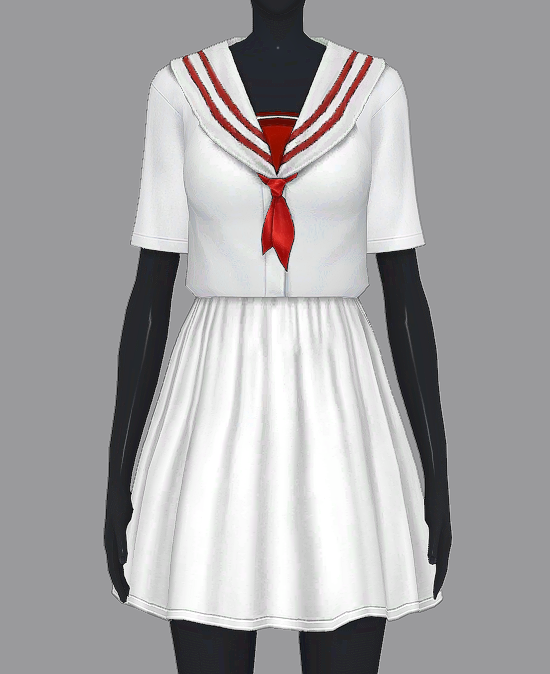 Sailor Dress ⚓ - The Sims 4 Create a Sim - CurseForge