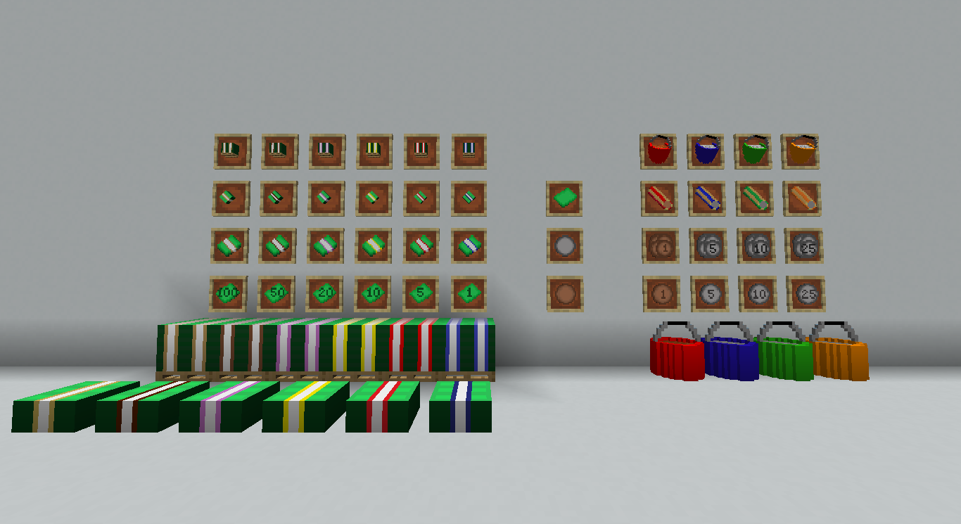 Blocks and items in 1.0.4