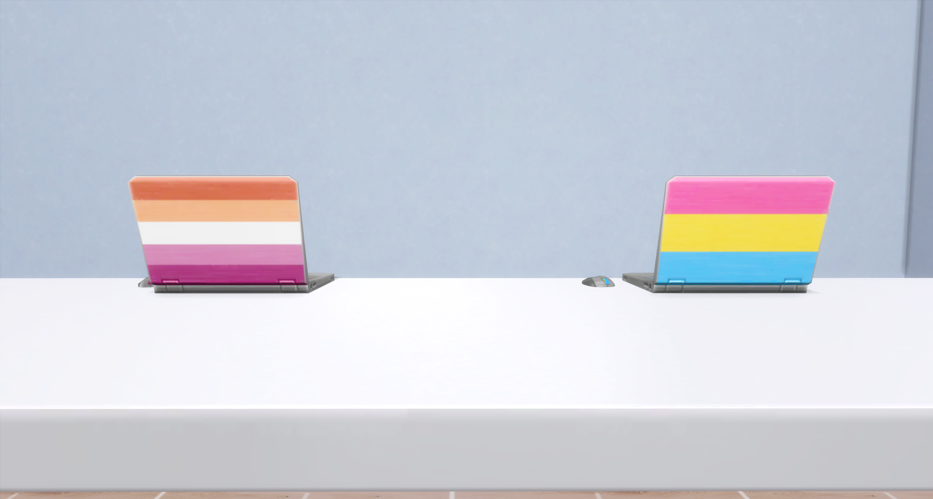 Lesbian and Pan, light
