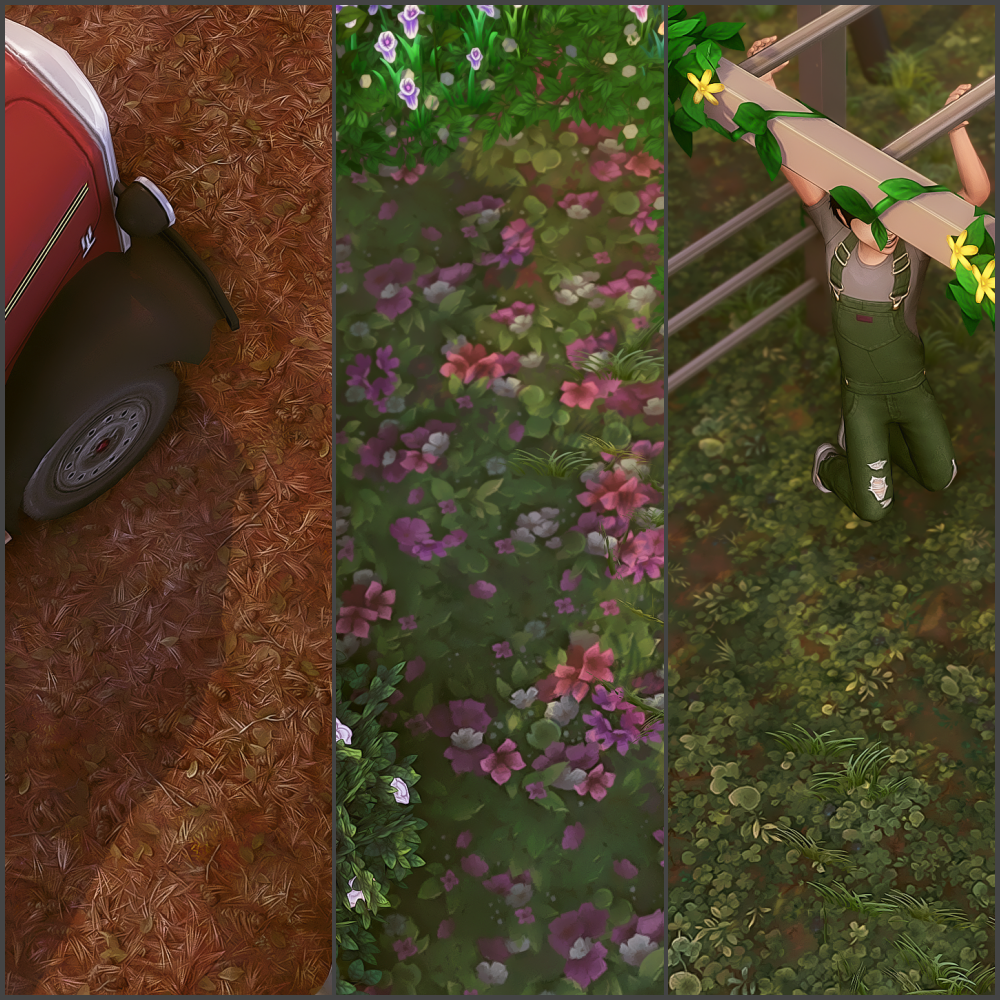 Terrain Paint Collection Screenshots The Sims 4 Build / Buy