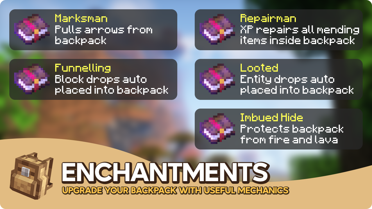 Lots of enchantments!