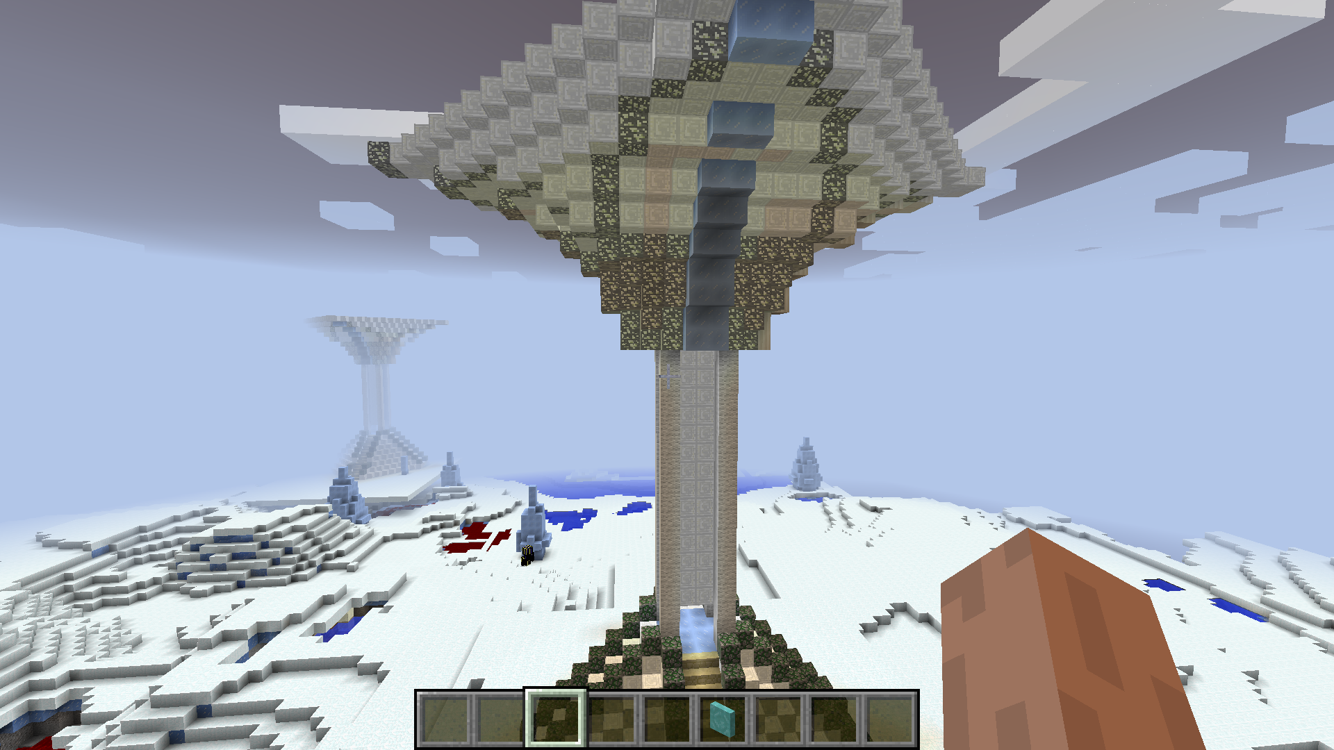 Find the Dark King atop the tower in the Freon Dimension!