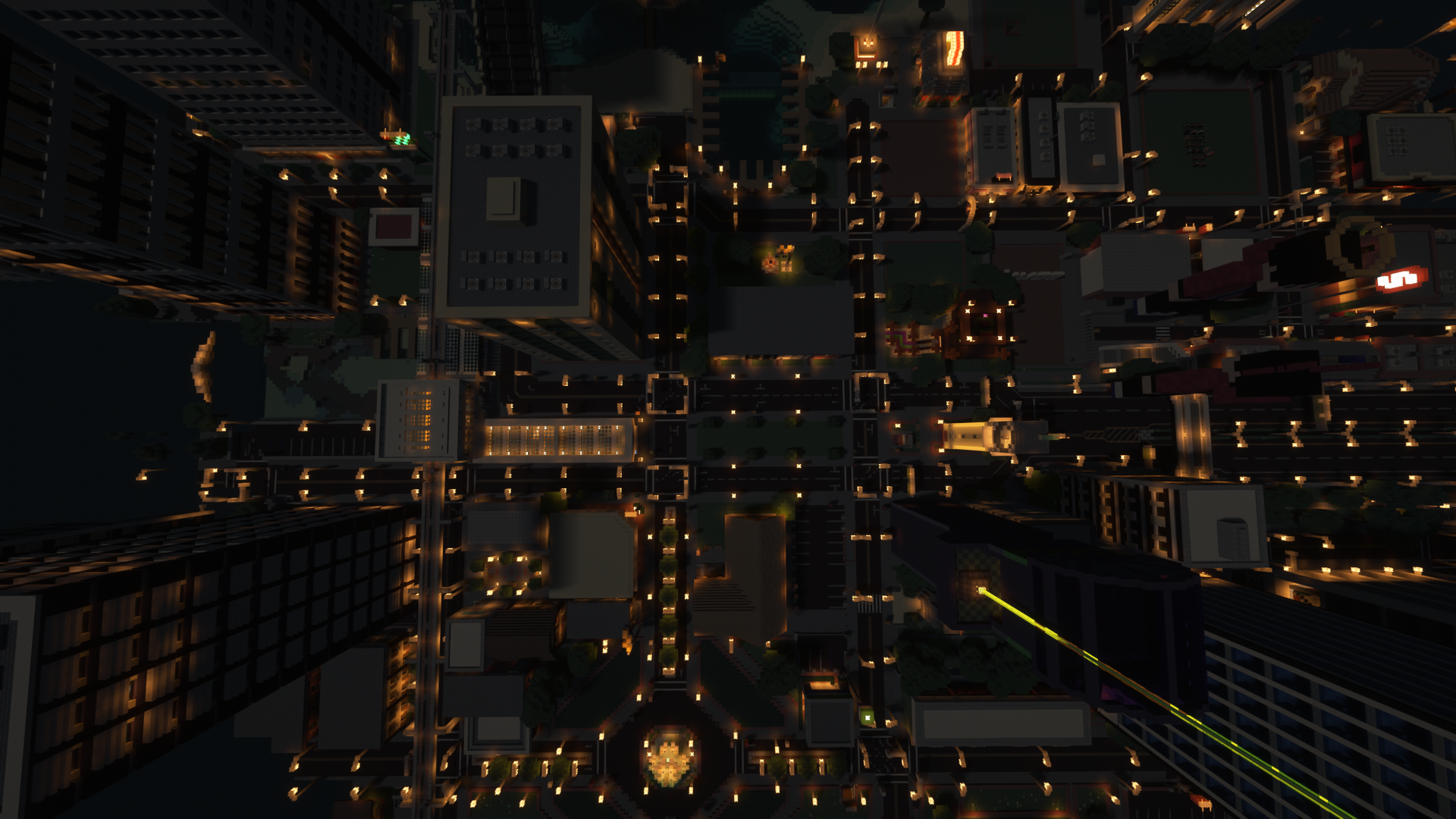 This uses an old version of the pack that is based around the black terracotta block.