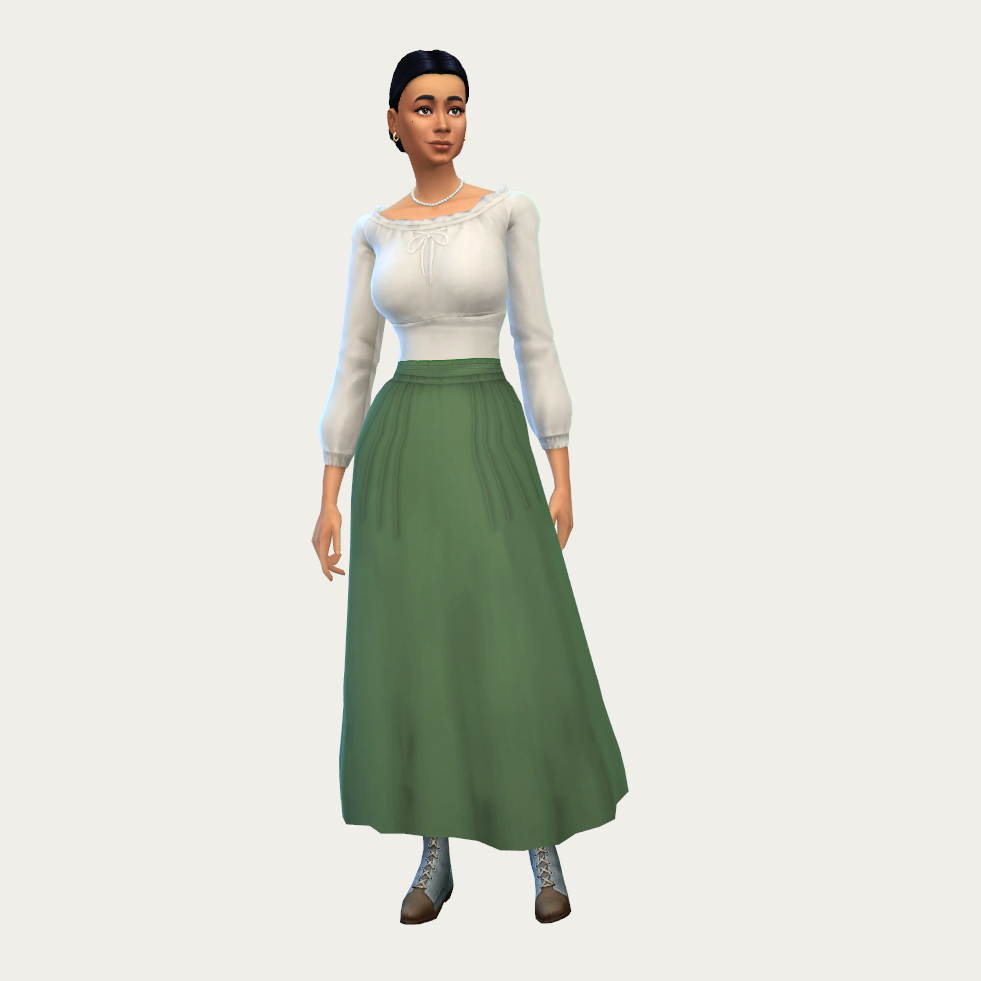 Maria Ruffled Blouse - Screenshots - The Sims 4 Create a Sim - CurseForge