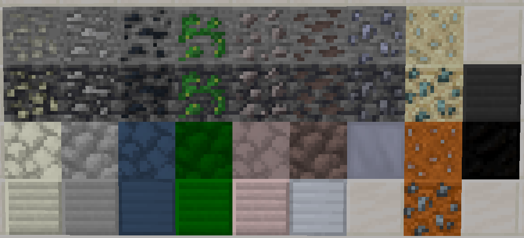 Blocks and Ores