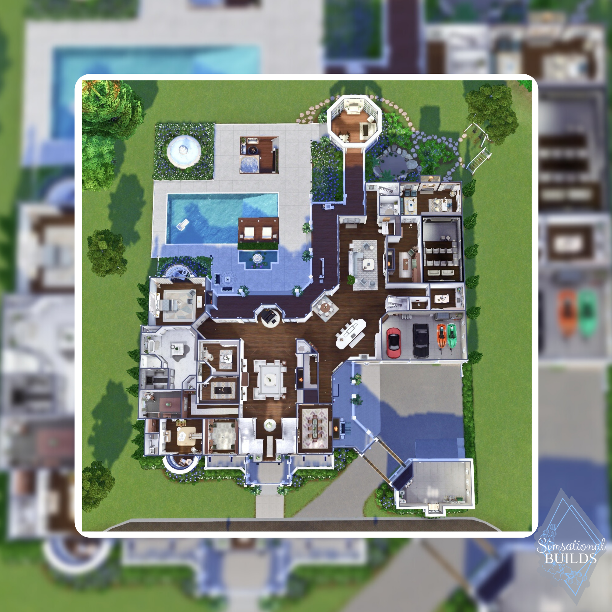 Simsational Builds The Sims 4