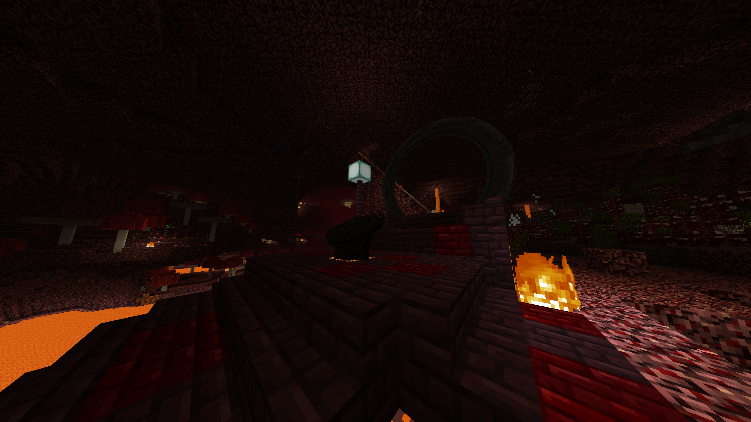 Be prepared for your first Nether expedition, there's no escape until you find the return address!