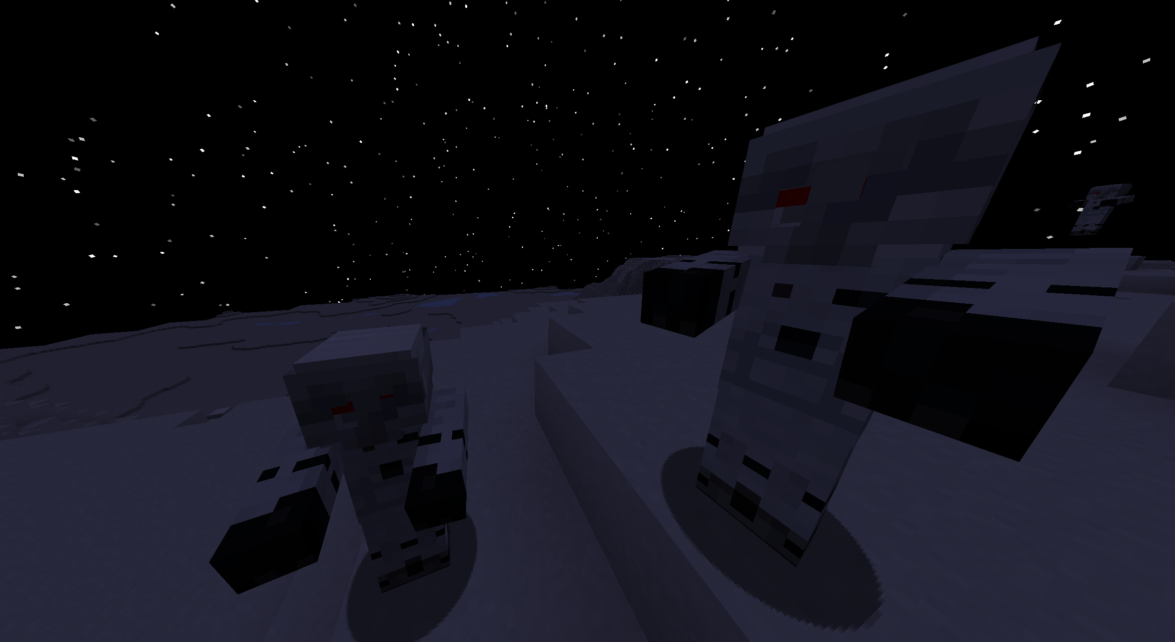 Unique to the moon, these stranded zombies are one example of countless new mobs unique to every planet.