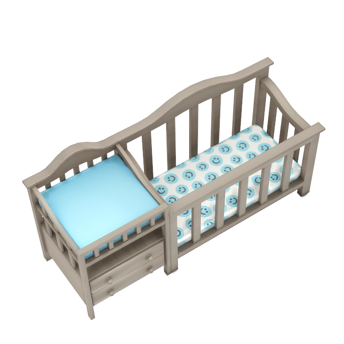 Crib/Changing Table Combo The Sims 4 Build / Buy