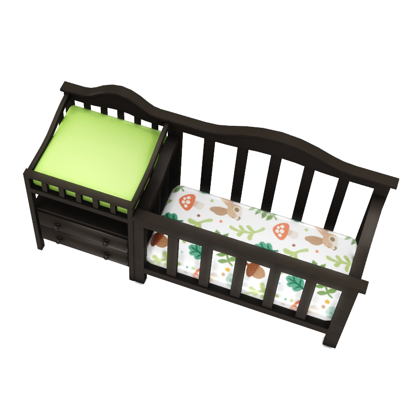 Crib/Changing Table Combo The Sims 4 Build / Buy
