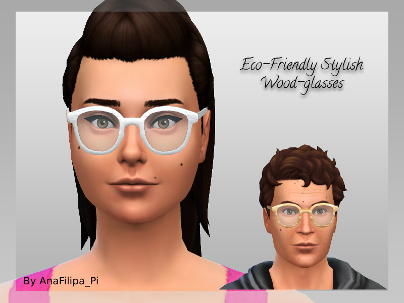 Wood glasses - Screenshots - The Sims 4 Create a Sim - CurseForge