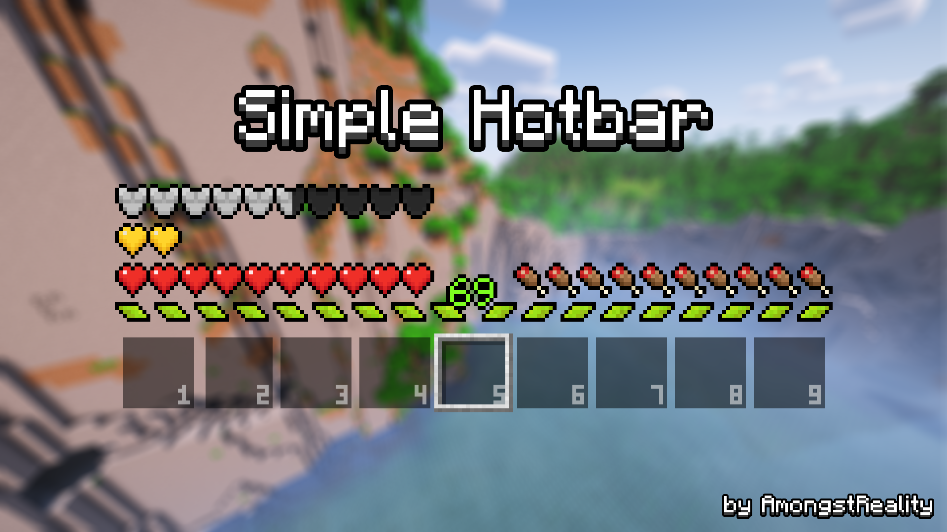 Simple Hotbar Minecraft Resource Packs Curseforge