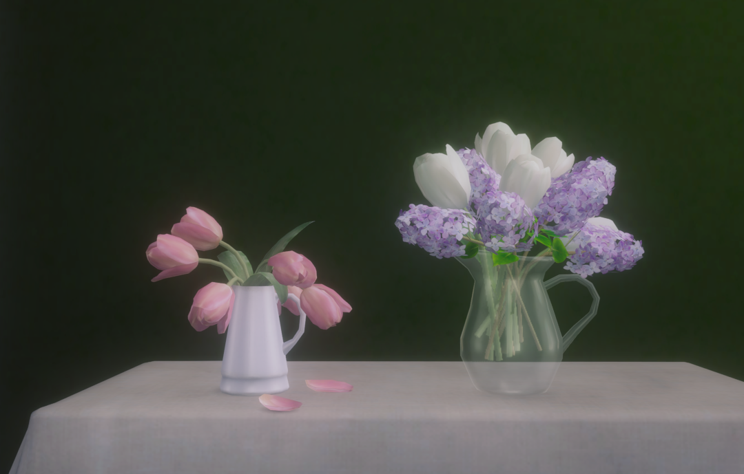 Tulip set by pocci Screenshots The Sims 4 Build / Buy