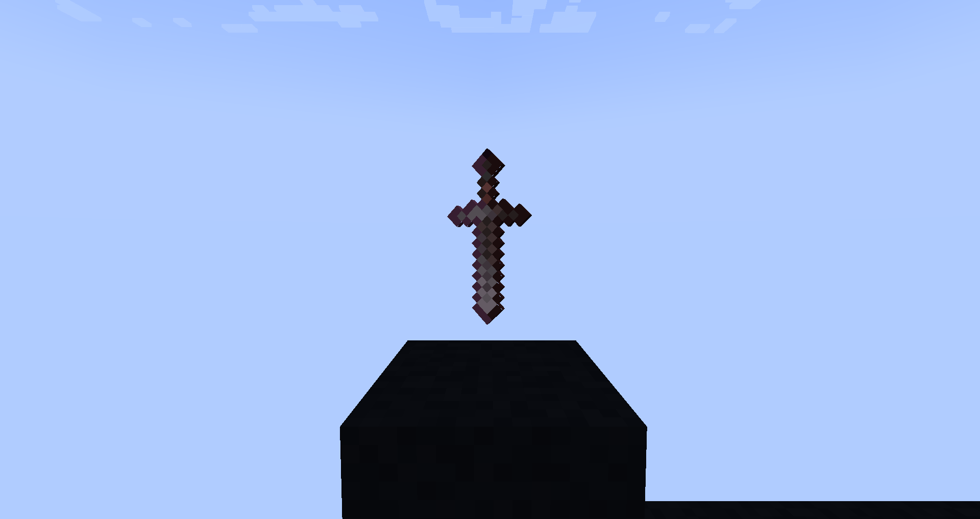 Sword on the ground.