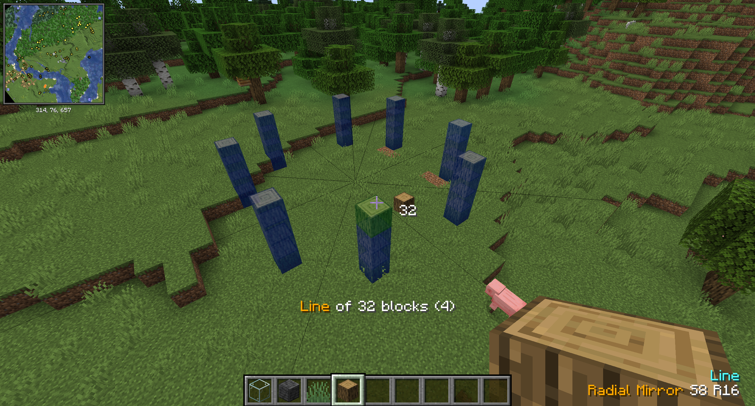 Build as quick as many builders perfectly synchronized
