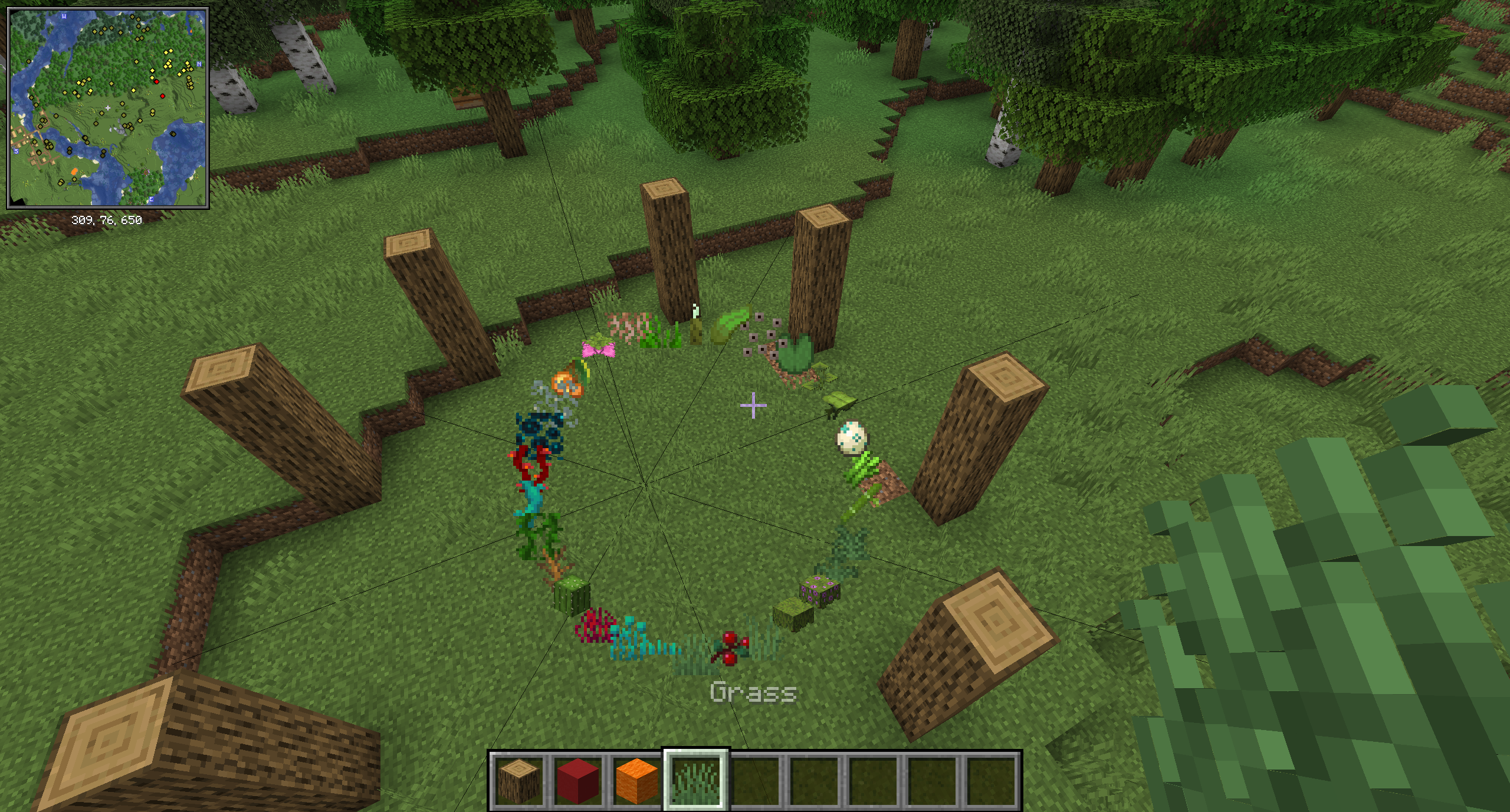Create your own groups of blocks