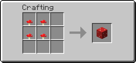 Red Mushroom Block Recipe