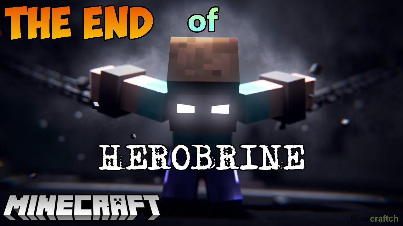 minecraft herobrine in the end