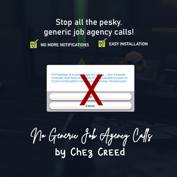 No more job agency calls, please!