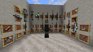 Most of the guns and ammo.
