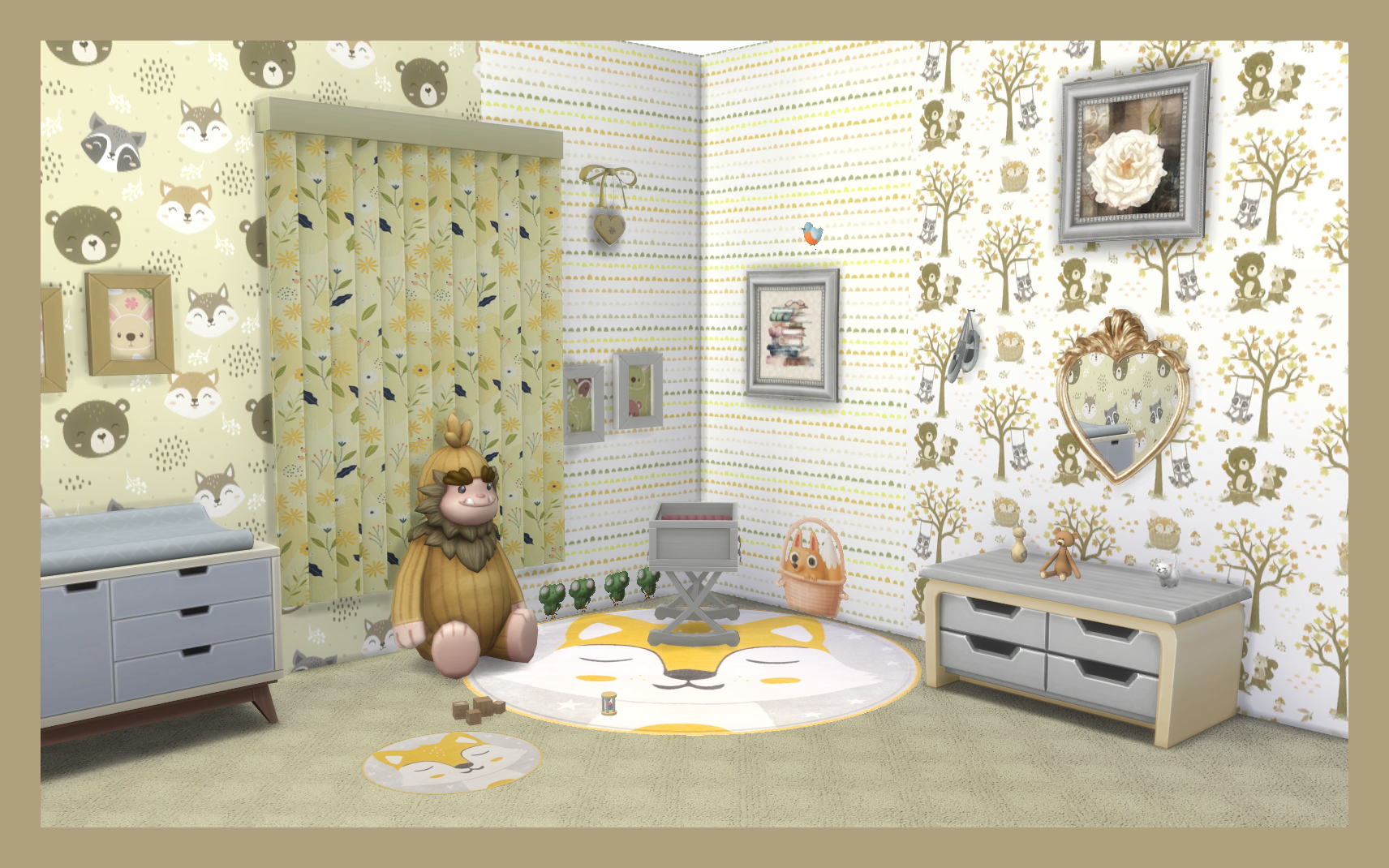 Mr.Opossum nency wallpaper - Files - The Sims 4 Build / Buy - CurseForge