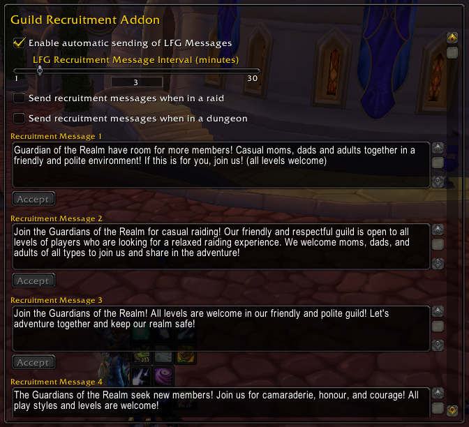 GuildRecruitmentInLFG - World of Warcraft Addons - CurseForge