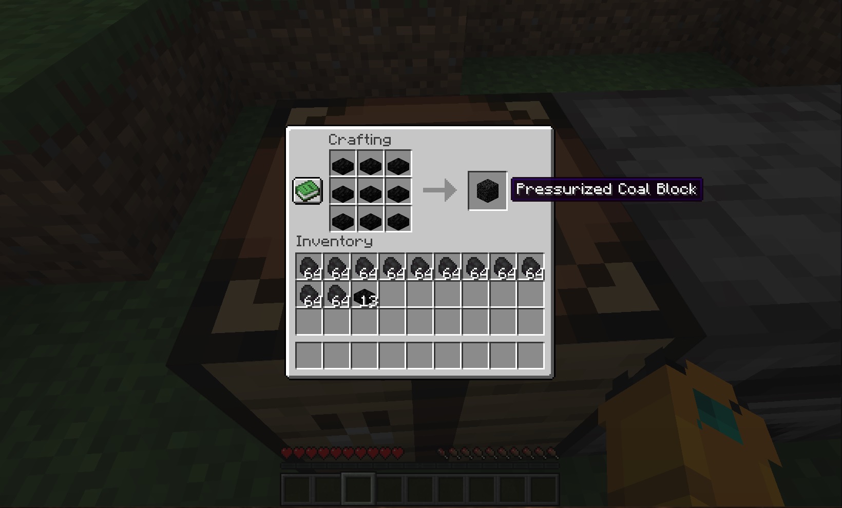 Step 3: How to make a Pressurized Coal Block