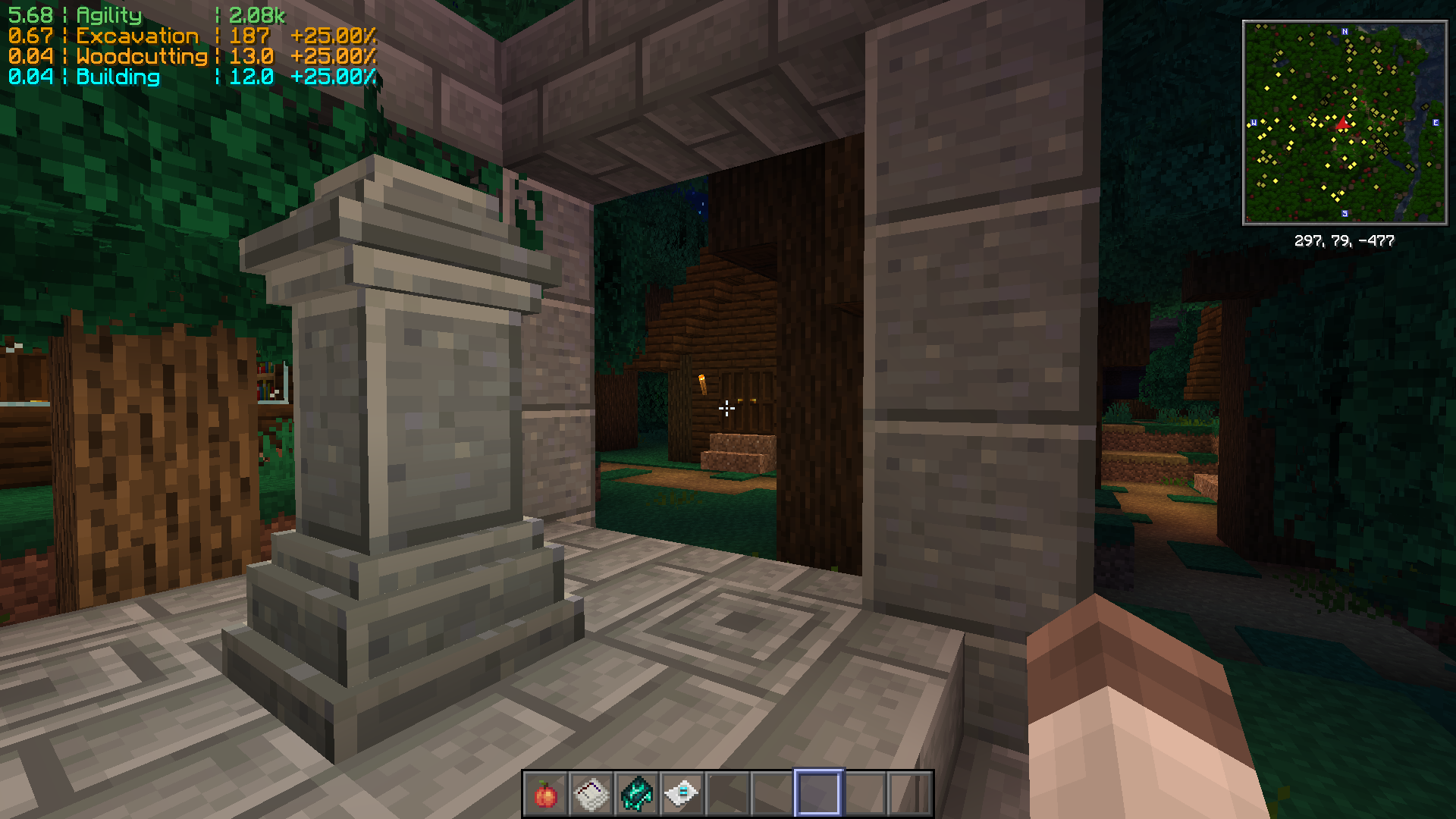 Waystones are in