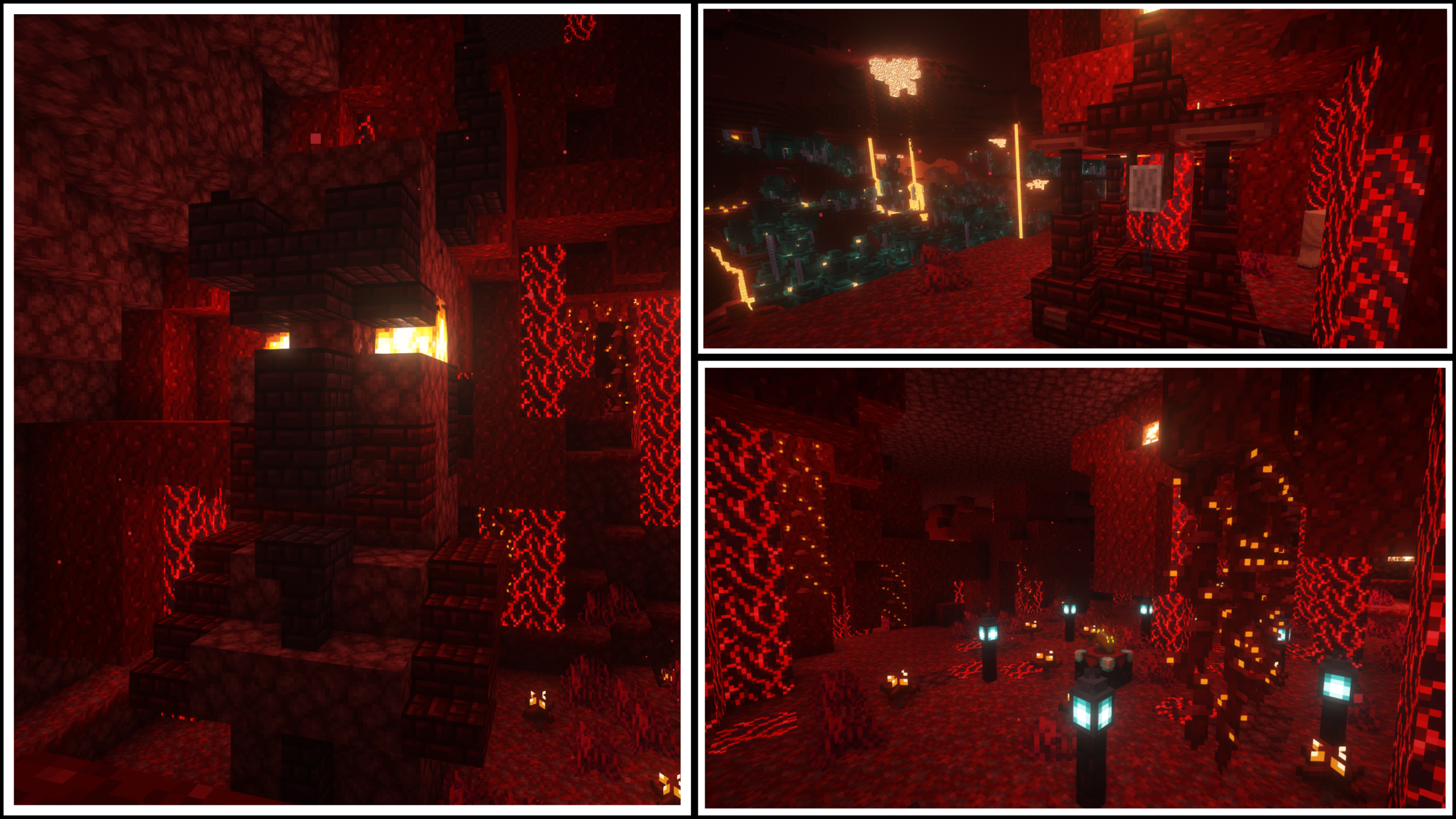 nether devil, nether well and crimson enchanting table