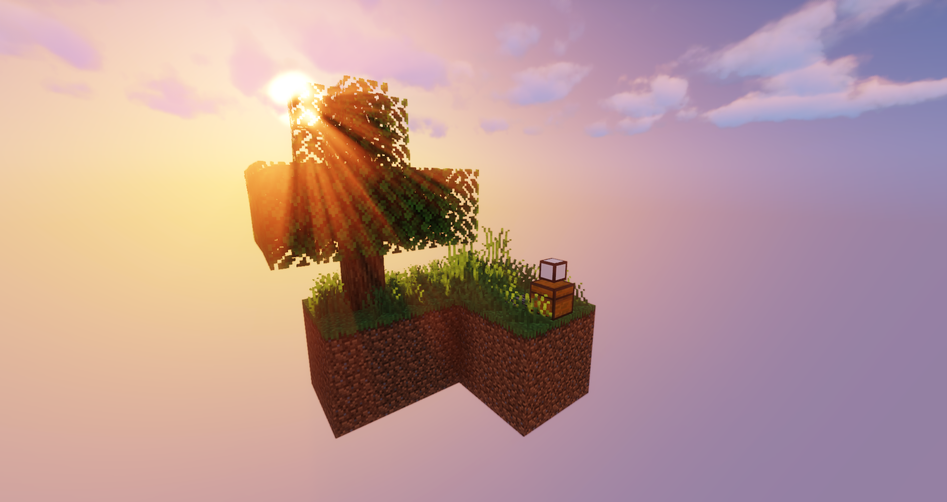 Island in daylight