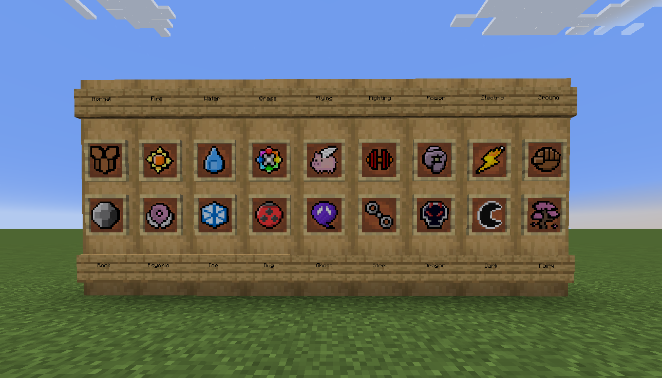 Cobblemon Badges Screenshots - Resource Packs - Minecraft