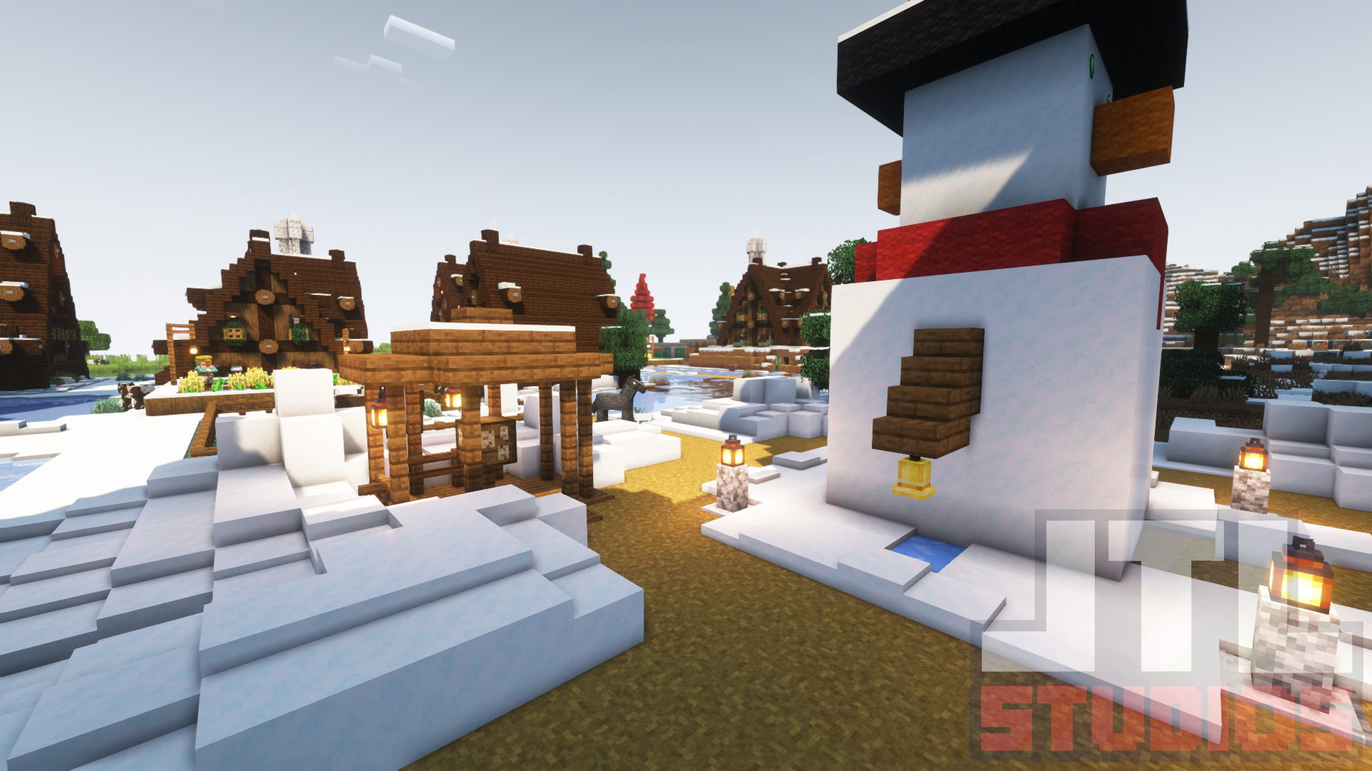 Example: Snowy Village